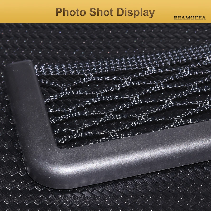 Reamocea Universal Car Stick-on Seat Side Back Storage Net Bag String Elastic Mesh Bag Mesh Pocket Organizer Adhesive Holder (13)