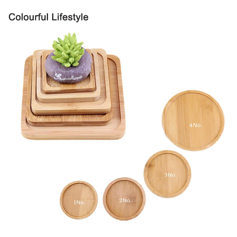 Bamboo Round Square Bowl Plate for Succulent Pot Tray Base Garden Bonsai Potted Flower Pot Water Tea Tray Home Decor Plant Stand
Bamboo Round Square Bowl Plate for Succulent Pot Tray Base Garden Bonsai Potted Flower Pot Water Tea Tray Home Decor Plant Stand