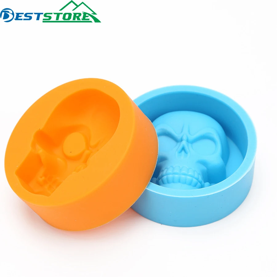 Three - Dimensional Skull Head Food Grade Silicone Mold Small Bone Chocolate Fondant DTY Baking Ice Grid Mold
Three - Dimensional Skull Head Food Grade Silicone Mold Small Bone Chocolate Fondant DTY Baking Ice Grid Mold