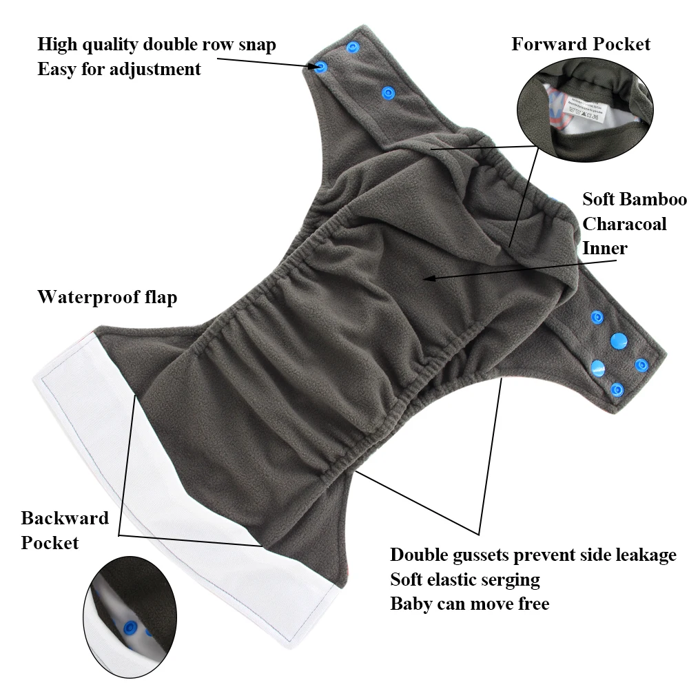 Ohbabyka-Double-Gussets-Diapers-Baby-Nappies-All-in-two-AI2-Cloth-Diaper-Reusable-Newborn-Diapers-Bamboo