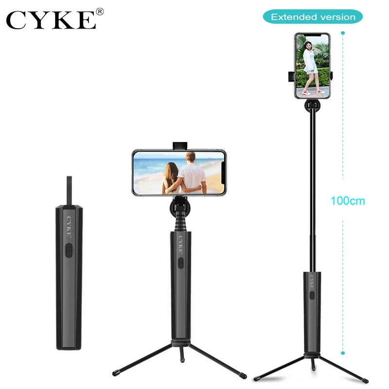 Selfie Stick CYKE Bluetooth Handheld Portable Smartphone Tripod 90 Degree Rotation For iPhone X 7 8 Plus Samsung Huawei Android
Selfie Stick CYKE Bluetooth Handheld Portable Smartphone Tripod 90 Degree Rotation For iPhone X 7 8 Plus Samsung Huawei Android