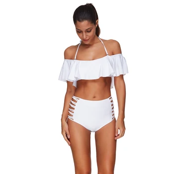 LS1413 Large Size Swimwear Two Pieces Ruffle Swimsuit Scalloped 2017 May Beach Secret High Waist Asian swimsuit Seafolly
LS1413 Large Size Swimwear Two Pieces Ruffle Swimsuit Scalloped 2017 May Beach Secret High Waist Asian swimsuit Seafolly