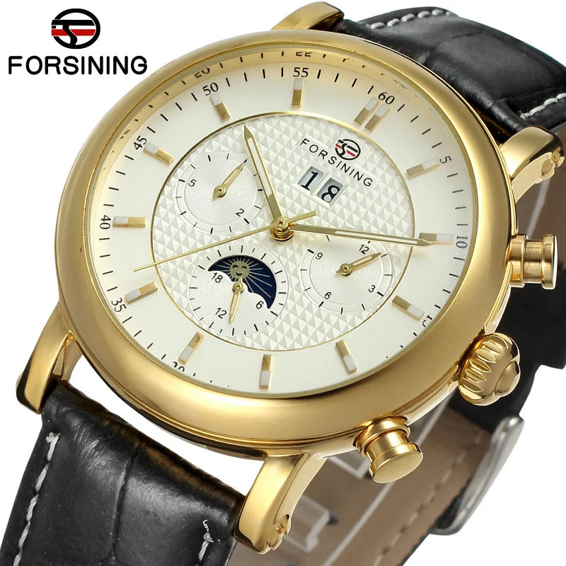 FSG553M3G1 new arrival Automatic men watch with moon phase luxury black genuine leather strap free shipping with gift box
FSG553M3G1 new arrival Automatic men watch with moon phase luxury black genuine leather strap free shipping with gift box