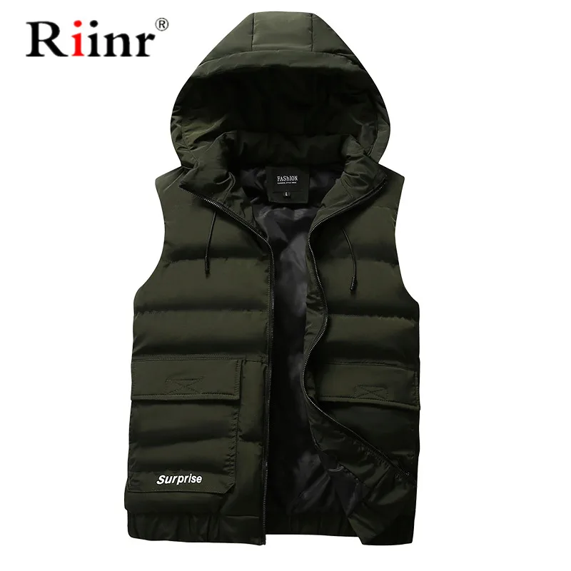 Riinr 2019 New Spring Auutmn Sleeveless Jacket for Men Fashionable Winter Vest Male Body Warmer Plus Size Work Vests Waistcoat
Riinr 2019 New Spring Auutmn Sleeveless Jacket for Men Fashionable Winter Vest Male Body Warmer Plus Size Work Vests Waistcoat