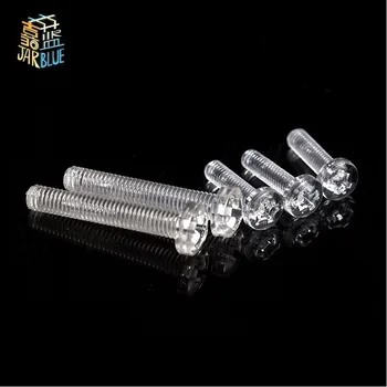 50Pcs M3 Acrylic Screw Cross Transparent Nylon Screws Plastic Phillips PC Screw NL20
50Pcs M3 Acrylic Screw Cross Transparent Nylon Screws Plastic Phillips PC Screw NL20