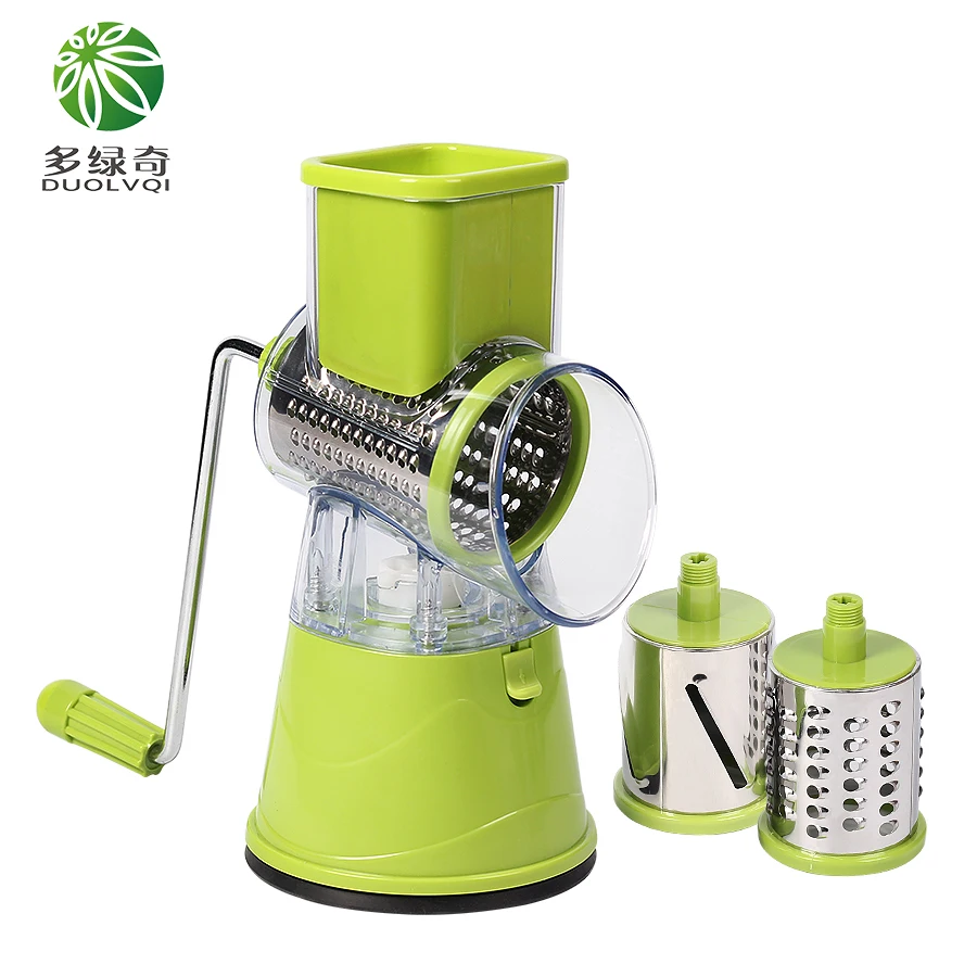 DUOLVQI Vegetable Cutter Mandoline Round Slicer Carrot Potato Slicer With 3 Stainless steel Blades Kitchen Accessories gadgets
DUOLVQI Vegetable Cutter Mandoline Round Slicer Carrot Potato Slicer With 3 Stainless steel Blades Kitchen Accessories gadgets
