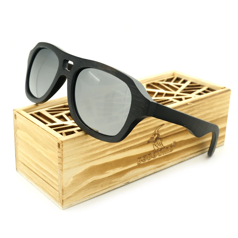 BOBO BIRD gafas de sol hombre Polarized Wooden Luxury Handmaden Sunglasses for Men With Gifts Box Oculos BG001g
BOBO BIRD gafas de sol hombre Polarized Wooden Luxury Handmaden Sunglasses for Men With Gifts Box Oculos BG001g