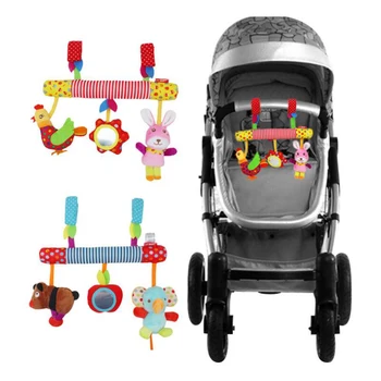 Baby Plush Animal Rattle Mobile Infant Stroller Bed Crib Spiral Hanging Toys Music Gift for Newborn Children 0-12 Months
Baby Plush Animal Rattle Mobile Infant Stroller Bed Crib Spiral Hanging Toys Music Gift for Newborn Children 0-12 Months