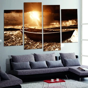 Special and limited sale 4 Piece Sunset Seascape Modern Home Wall Decor painting Canvas Art HD Print Painting for living room 
Special and limited sale 4 Piece Sunset Seascape Modern Home Wall Decor painting Canvas Art HD Print Painting for living room