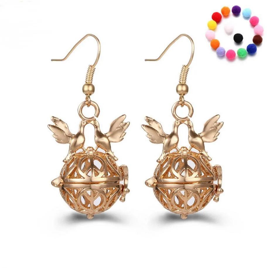 Peace Dove Openable Locket Cage Women`s Essential Oil Diffuser Drop Earring
Peace Dove Openable Locket Cage Women`s Essential Oil Diffuser Drop Earring