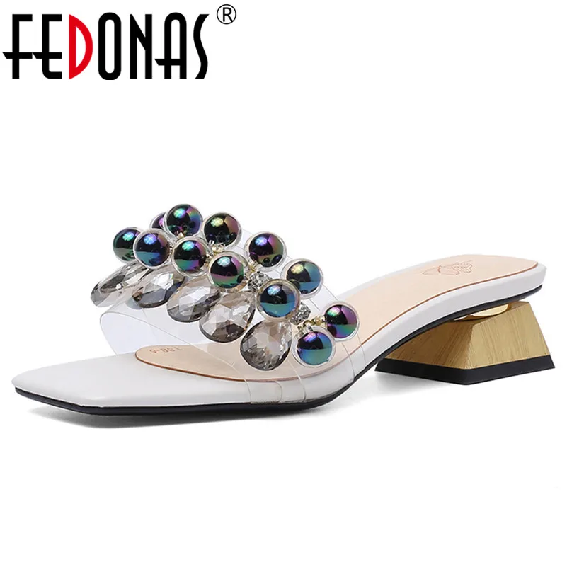 FEDONAS Fashion Sweet Women Sandals 2019 Summer New Women Slippers Blingbling Square Toe Strange Shoes Woman Party Casual Shoes
FEDONAS Fashion Sweet Women Sandals 2019 Summer New Women Slippers Blingbling Square Toe Strange Shoes Woman Party Casual Shoes