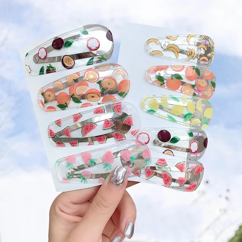 Cute Transparent Fruit Hairpins Girls Drop-shaped Hair Clips Children Cartoon Cloud Headdress Kids Geometric Hair Accessories
Cute Transparent Fruit Hairpins Girls Drop-shaped Hair Clips Children Cartoon Cloud Headdress Kids Geometric Hair Accessories