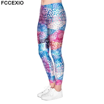 FCCEXIO Hot Sale Happy Tabs Women Fitness Leggings Colorful Dot Digital Printed Woman Legging Workout Street Wear Push up Pants
FCCEXIO Hot Sale Happy Tabs Women Fitness Leggings Colorful Dot Digital Printed Woman Legging Workout Street Wear Push up Pants