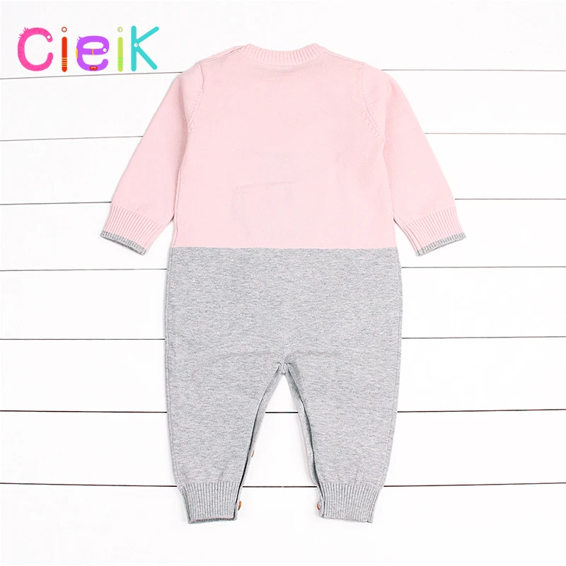 CieiK 2018 Spring New 2pcslot Baby Romper Cap Set Newborn Boys Girl Warm Coverall Infant Hat Jumpsuit Winter Clothes Outwear (7)