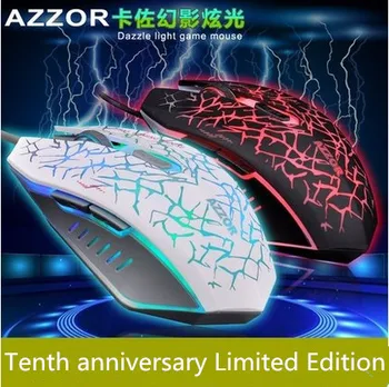 Original Azzor phantom glare backlight crack mouse Silent button colorful magic gaming mouse Tenth anniversary Limited Edition
Original Azzor phantom glare backlight crack mouse Silent button colorful magic gaming mouse Tenth anniversary Limited Edition