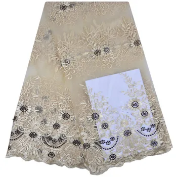 2018 Fashion Tulle Lace Nigeria Lace Fabric With Stones High Quality Embroidery African French Lace Fabric 5 Yards A1239
2018 Fashion Tulle Lace Nigeria Lace Fabric With Stones High Quality Embroidery African French Lace Fabric 5 Yards A1239