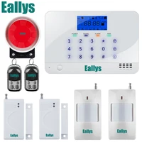 APP Control Wireless SMS Home GSM Alarm system House intelligent DIY SOS Burglar Security Alarm System image