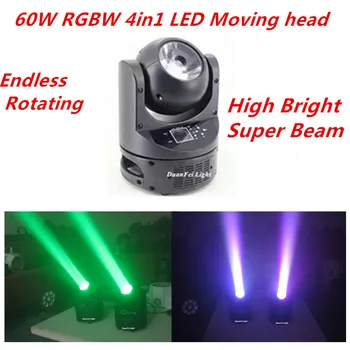 DunFly DuanFei Light 10pieces/lot rgbw moving head beam 60W mini beam led moving head 4in1 dmx
DunFly DuanFei Light 10pieces/lot rgbw moving head beam 60W mini beam led moving head 4in1 dmx