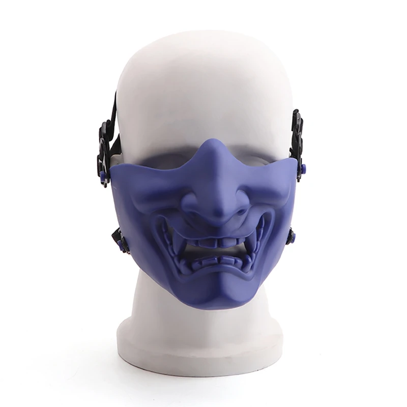 Half Face Mask Scary Smiling Ghost Shape Adjustable Tactical Protection Outdoor Camping Hunting Sportswear Accessories New
Half Face Mask Scary Smiling Ghost Shape Adjustable Tactical Protection Outdoor Camping Hunting Sportswear Accessories New
