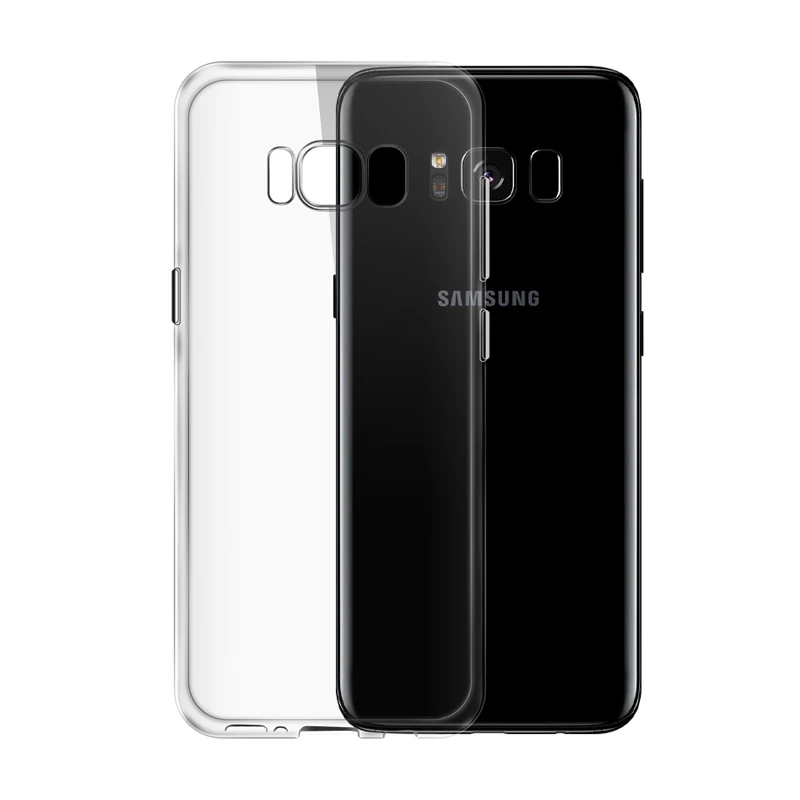 Прозрачный мягкий гелевый ТПУ чехол для Samsung Galaxy S10 S9 S8 A8 Plus A9 Note 9 8 S3 S4 S5 S6 S7 Edge Lite