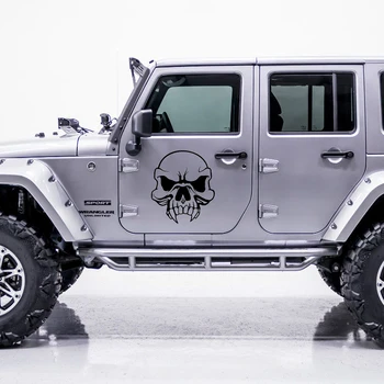 58cm x 51.8cm 2 x Tribal Skull Graphic (one For Each Side) Car Sticker For Cars Side Truck Window Door Vinyl Decal 13 Colors 
58cm x 51.8cm 2 x Tribal Skull Graphic (one For Each Side) Car Sticker For Cars Side Truck Window Door Vinyl Decal 13 Colors