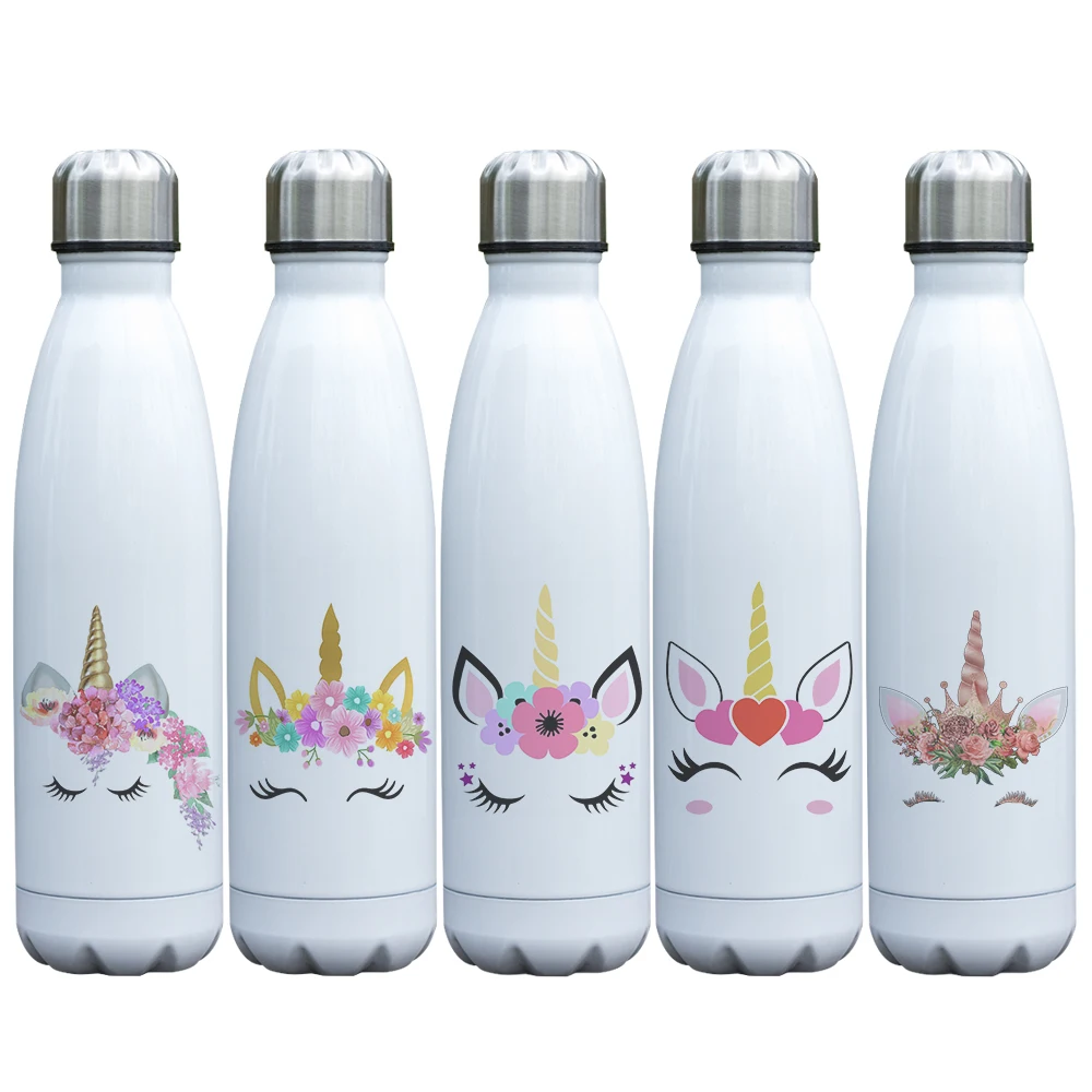 Lady Gift Flower Unicorn Design Print Thermos Bottle Insulated Stainless Steel Double Wall Flask Vacuum Bottle with Printing
Lady Gift Flower Unicorn Design Print Thermos Bottle Insulated Stainless Steel Double Wall Flask Vacuum Bottle with Printing