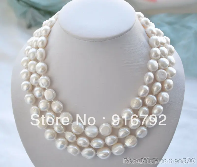 Wholesale free shipping >>>>>50"12mm BAROQUE WHITE FRESHWATER PEARL NECKLACE MABE
Wholesale free shipping >>>>>50"12mm BAROQUE WHITE FRESHWATER PEARL NECKLACE MABE