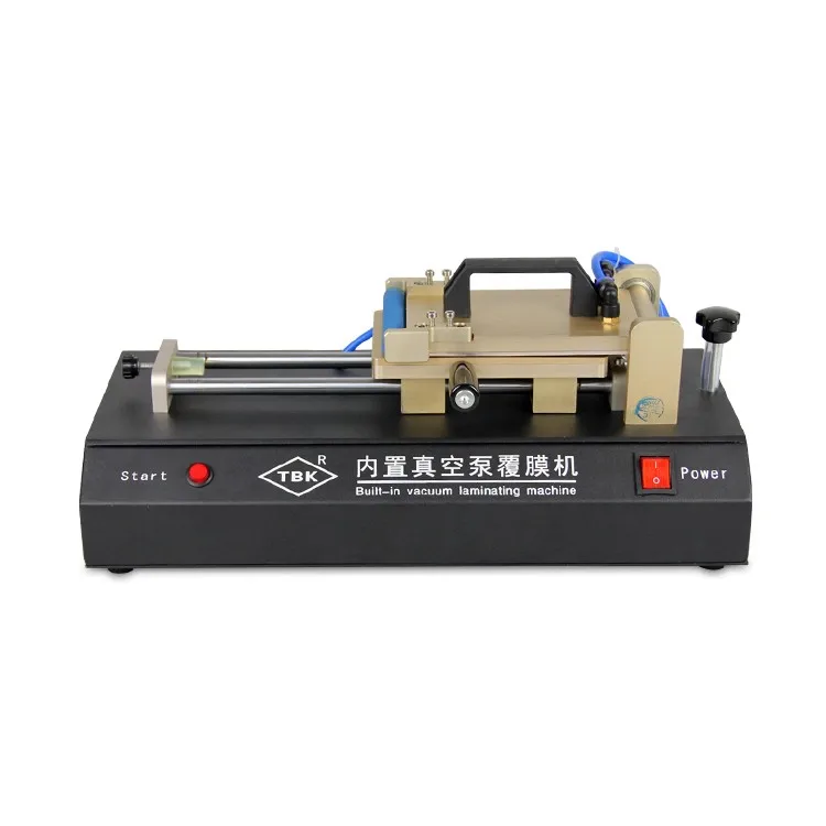 TBK-761 Built-in Vacuum pump OCA Film Laminating Machine for iPhone Samsung LCD Touch Screen Laminate Polarized Film Repair
TBK-761 Built-in Vacuum pump OCA Film Laminating Machine for iPhone Samsung LCD Touch Screen Laminate Polarized Film Repair