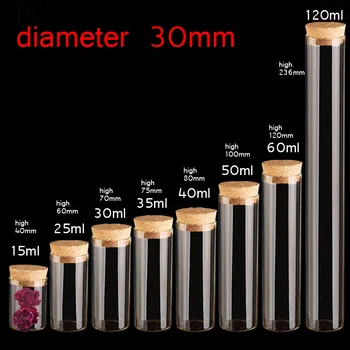 Transparent stopper in vitro cork bottle wishing reagent Clear bottles perfume of cosmetics trial packing
Transparent stopper in vitro cork bottle wishing reagent Clear bottles perfume of cosmetics trial packing
