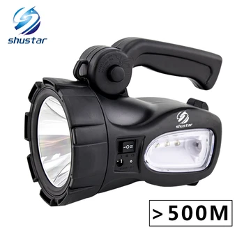 Rechargeable Bright LED Flashlight Torch 20W High powered searchlights Built-in 2300mAh lithium battery Two working modes
Rechargeable Bright LED Flashlight Torch 20W High powered searchlights Built-in 2300mAh lithium battery Two working modes