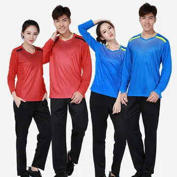 Adsmoney Table Tennis Badminton Polyester Long Sleeve Kits Tennis Shirts With Pants Men/Women training Clothes suit
Adsmoney Table Tennis Badminton Polyester Long Sleeve Kits Tennis Shirts With Pants Men/Women training Clothes suit