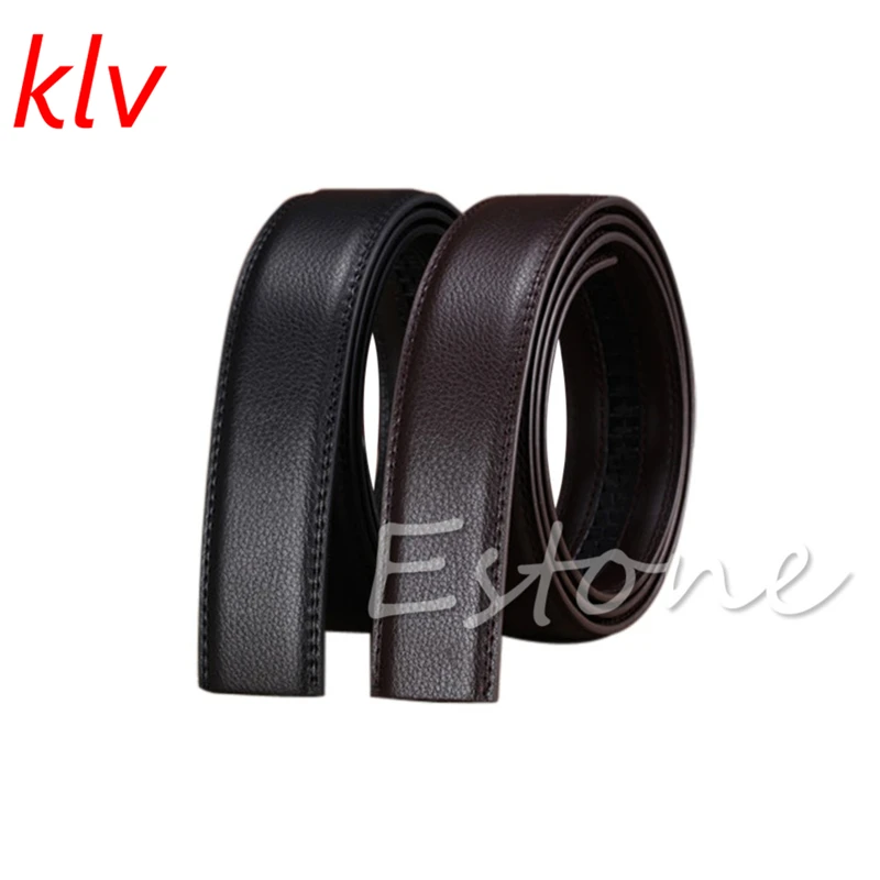 KLV 1pc Luxury Men Leather Automatic Ribbon Waist Strap Belt Without Buckle POP High Quality 2 Colors
KLV 1pc Luxury Men Leather Automatic Ribbon Waist Strap Belt Without Buckle POP High Quality 2 Colors