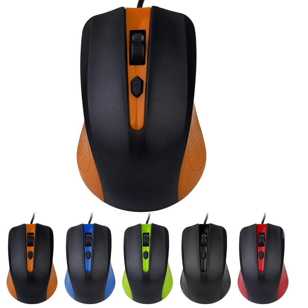 Fashion Wired USB Mouses 800-1000 -1200 DPI Optical Mouse Gaming Both Hands Small Mouse For PC Laptop Games Accessories 10Feb 15
Fashion Wired USB Mouses 800-1000 -1200 DPI Optical Mouse Gaming Both Hands Small Mouse For PC Laptop Games Accessories 10Feb 15