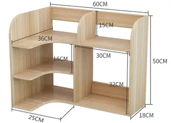 Multipurpose Household bookcase Desk commodity shelf Desk bookshelf Portable Storage Rack
Multipurpose Household bookcase Desk commodity shelf Desk bookshelf Portable Storage Rack
