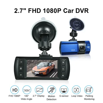 2.7" Car Driving Recorder with G-sensor Night Vision Loop Recording Parking Monitor Car DVR Dash Camera Vehicle Video Recorder
2.7" Car Driving Recorder with G-sensor Night Vision Loop Recording Parking Monitor Car DVR Dash Camera Vehicle Video Recorder