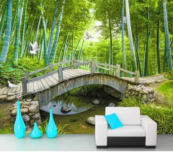 Custom 3D Mural Wallpaper Xiaoqiao Liushui Bamboo Forest 3D Landscape Painting Background Wall Decoration Mural Wallpaper
Custom 3D Mural Wallpaper Xiaoqiao Liushui Bamboo Forest 3D Landscape Painting Background Wall Decoration Mural Wallpaper