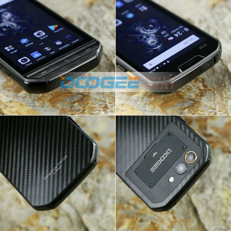 DOOGEE S30 смартфон с 5 дюймовым дисплеем ОЗУ 2 Гб ПЗУ 16 Android 7 0 5580 мАч|mobile phone ip68|mobile phoneip68