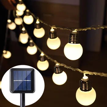 Thrisdar 10Leds 20 Leds Outdoor Solar Globe Festoon Ball LED Fairy String Light Garland For Garden Tree Wedding Patio Wedding
Thrisdar 10Leds 20 Leds Outdoor Solar Globe Festoon Ball LED Fairy String Light Garland For Garden Tree Wedding Patio Wedding