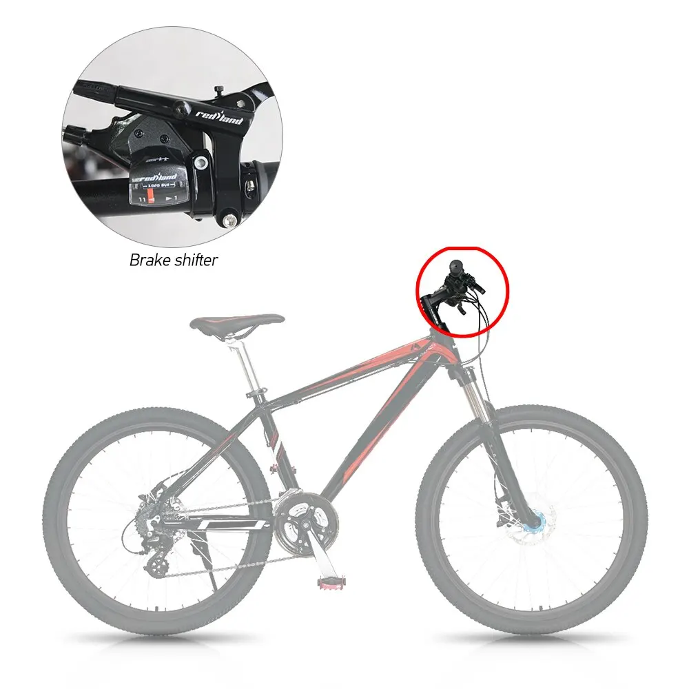 2Pcs Bicycle Bike Dual Pull Front//Rear Brake Lever Set For Hybrid//Comfort Bike