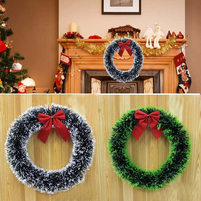 Christmas Wreath Bow Pine Needle Christmas Decoration For Home New Year Gift Hanging Xmas Tree Ornaments Garland Party Supplies
Christmas Wreath Bow Pine Needle Christmas Decoration For Home New Year Gift Hanging Xmas Tree Ornaments Garland Party Supplies