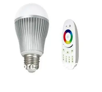 free shipping 9W E27 RGBWW (RGB+warm white) led bulb with remote, can control by iphone ipad android with wifi controller
free shipping 9W E27 RGBWW (RGB+warm white) led bulb with remote, can control by iphone ipad android with wifi controller