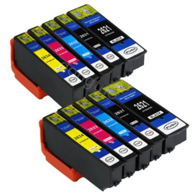 10x Compatible T2621 26XL Black Colour For T Expression XP-700 XP710 XP-720 XP-510 XP-520 XP-600 XP-605 XP-610 XP-615
10x Compatible T2621 26XL Black Colour For T Expression XP-700 XP710 XP-720 XP-510 XP-520 XP-600 XP-605 XP-610 XP-615
