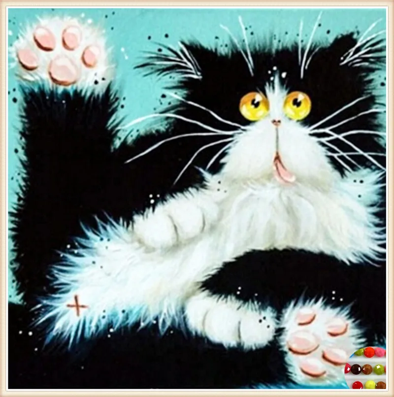 HOT sale 3D Diamond Painting Cross Stitch Pattern 5D [ Diamond Embroidery CAT Mosaic Resin Full Drill Home Decor DIY Painting
HOT sale 3D Diamond Painting Cross Stitch Pattern 5D [ Diamond Embroidery CAT Mosaic Resin Full Drill Home Decor DIY Painting