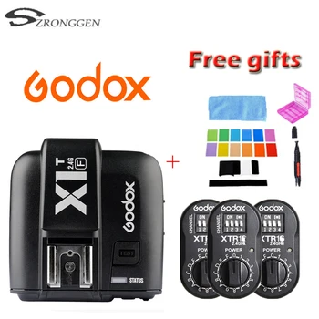 Godox 3x XTR-16 Wireless 2.4G Control Flash+X1T-F TTL Wireless tigger for Fujifilm camera flash AD360 AD360II DE/QT/DP/QS/GS/GT
Godox 3x XTR-16 Wireless 2.4G Control Flash+X1T-F TTL Wireless tigger for Fujifilm camera flash AD360 AD360II DE/QT/DP/QS/GS/GT