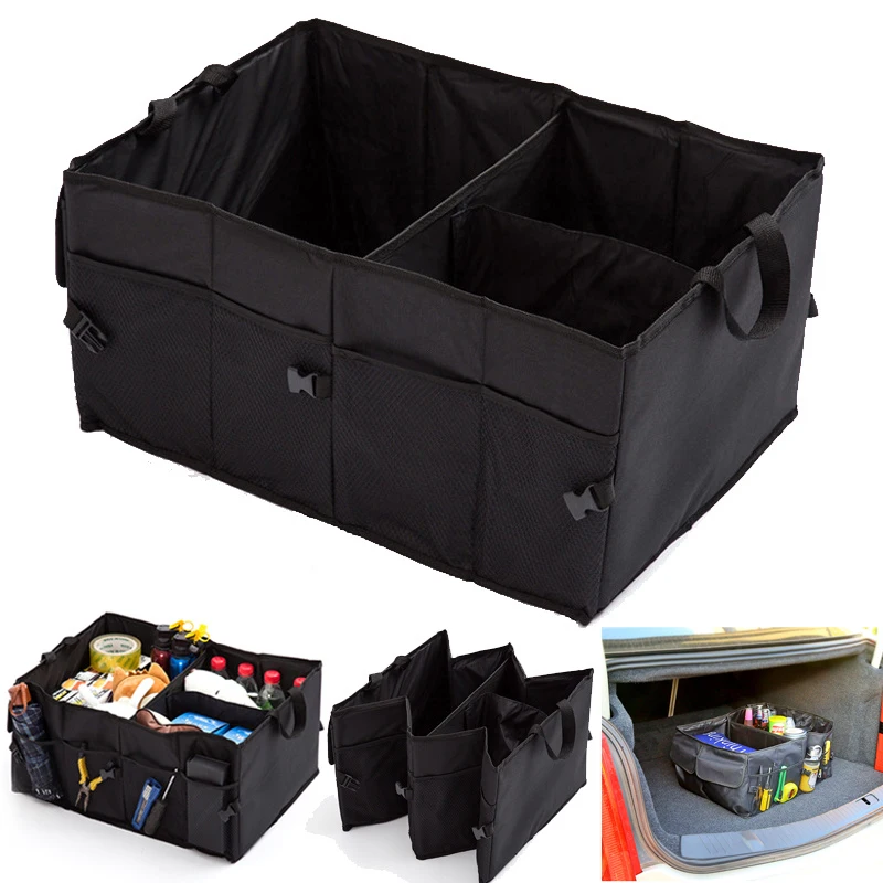 Car Trunk Organizer Eco-Friendly Super Strong & Durable Collapsible Cargo Storage Box For Auto Trucks SUV Trunk Box / Box
Car Trunk Organizer Eco-Friendly Super Strong & Durable Collapsible Cargo Storage Box For Auto Trucks SUV Trunk Box / Box