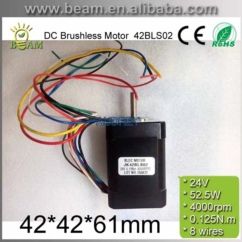 FREE SHIPPING 0.125N.m 24V 52.5W 42mm Square Brushless dc motor with Hall Low Noise 4000rpm BLDC Motor 42BLS02
FREE SHIPPING 0.125N.m 24V 52.5W 42mm Square Brushless dc motor with Hall Low Noise 4000rpm BLDC Motor 42BLS02