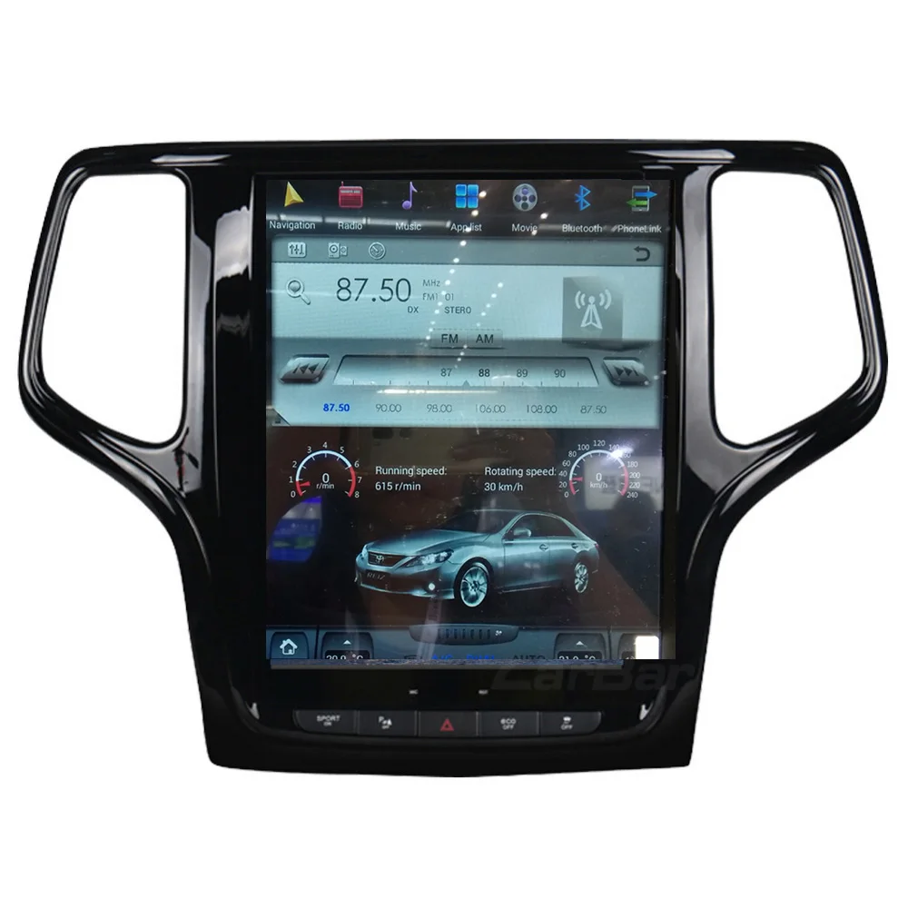 10.4 inch Vertical Screen Tesla Style Android 8.1 Car DVD GPS Player for Jeep Grand Cherokee 2012-2019 px6 carplay radio navi
10.4 inch Vertical Screen Tesla Style Android 8.1 Car DVD GPS Player for Jeep Grand Cherokee 2012-2019 px6 carplay radio navi