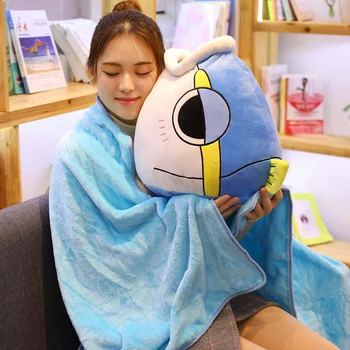 New Toy Soft Kawaii Fish With Blankets Plush Toys Cute Staffed Animal Doll For Children Kids Sofa Lovely Pillow Cushion 
New Toy Soft Kawaii Fish With Blankets Plush Toys Cute Staffed Animal Doll For Children Kids Sofa Lovely Pillow Cushion
