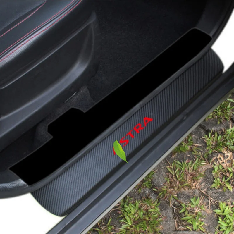 Carbon Fiber Vinyl Sticker Car Door Sill Protector Scuff Plate For OPEL ASTRA j g h Car Accessories car sticker
Carbon Fiber Vinyl Sticker Car Door Sill Protector Scuff Plate For OPEL ASTRA j g h Car Accessories car sticker