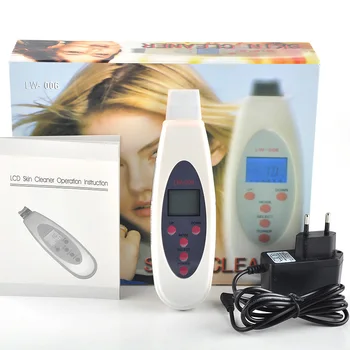 Portable LCD Ultrasonic Skin Cleaner Face Cleaning Acne Removal Spa Beauty Tool Facial Pores Clean Peeling Tone Lift LW 006
Portable LCD Ultrasonic Skin Cleaner Face Cleaning Acne Removal Spa Beauty Tool Facial Pores Clean Peeling Tone Lift LW 006